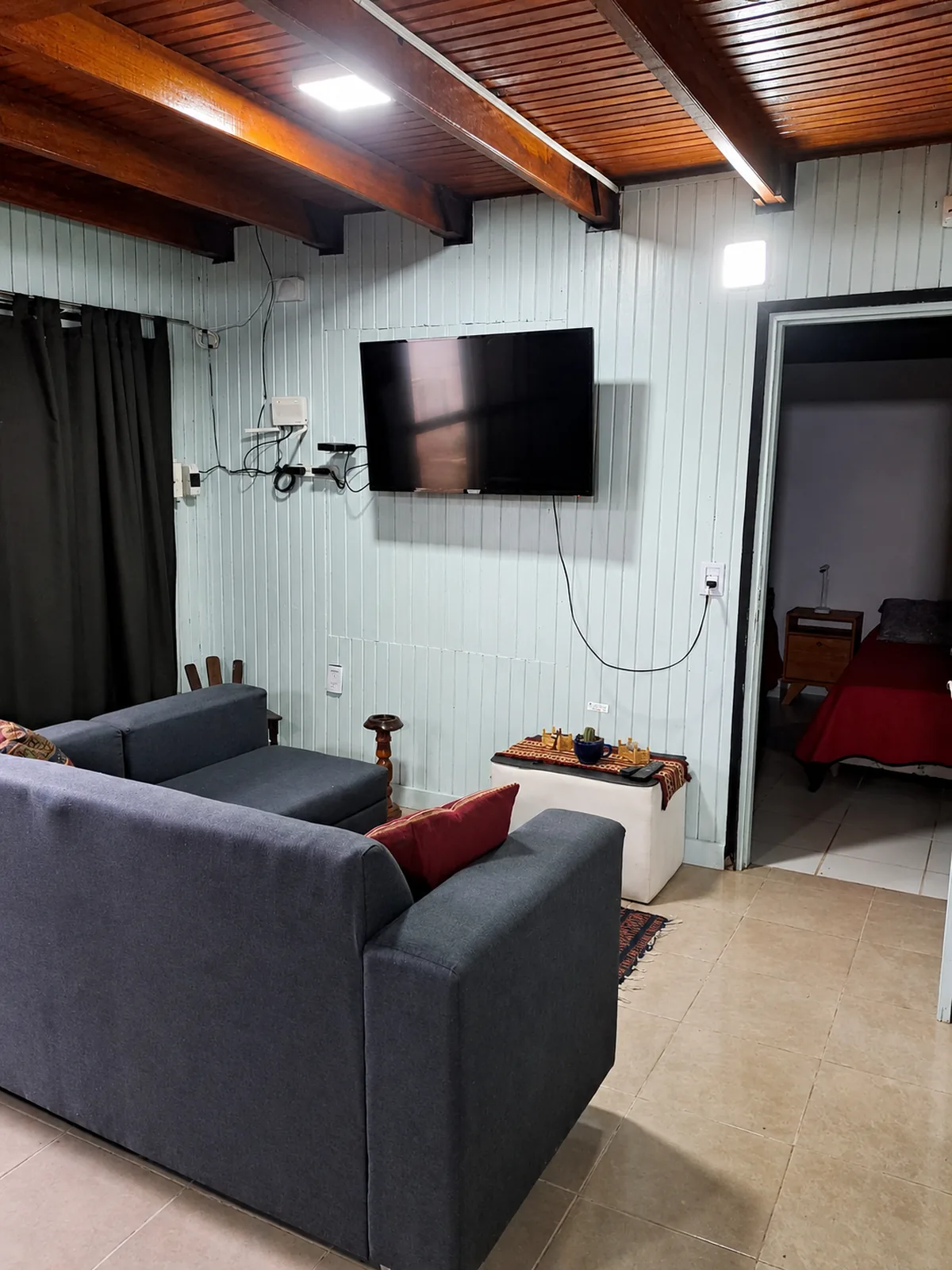 Living con TV de Cabaña Cactus II